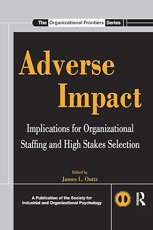 adverse impact 1st edition james l. outtz 0415845882, 978-0415845885