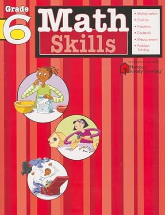 math skills grade 6 workbook edition flash kids editors 1411401115, 978-1411401112