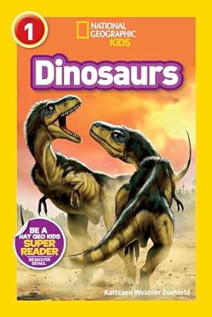 dinosaurs 1st edition kathleen zoehfeld 1426307756, 978-1426307751