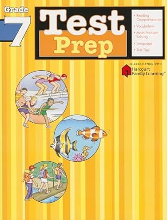 test prep grade 7 workbook edition flash kids editors 1411404033, 978-1411404038