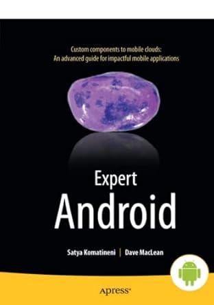 expert android 1st edition satya komatineni ,dave maclean 1430249501, 978-1430249504