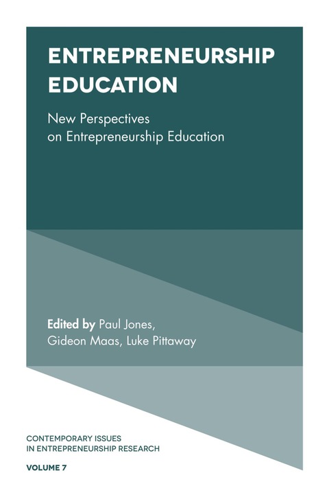 entrepreneurship education 3rd edition paul jones 1787142809, 9781787142800