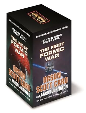 formic wars trilogy boxed set earth unaware earth afire earth awakens  orson scott card ,aaron johnston