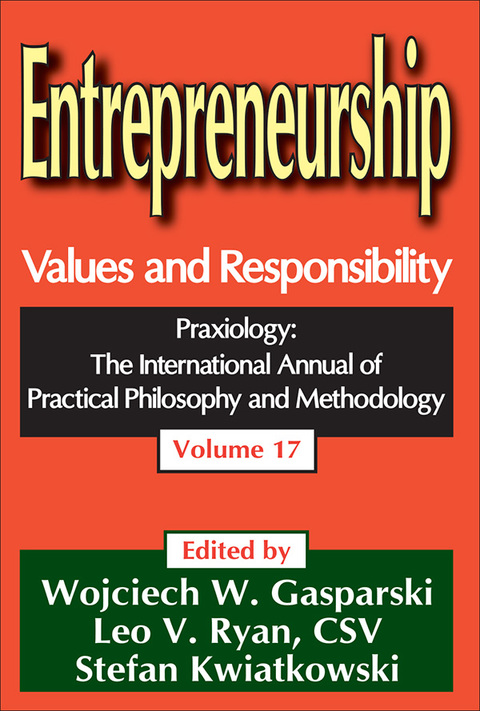 entrepreneurship volume 17 values and responsibility 1st edition stefan kwiatkowski 1351297783, 9781351297783