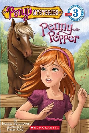 pony mysteries #1 penny and pepper  jeanne betancourt, kellee riley 0545115086, 978-0545115087