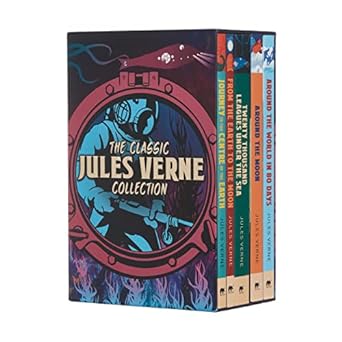 the classic jules verne collection 5 book paperback boxed set  jules verne 1398812145, 978-1398812147