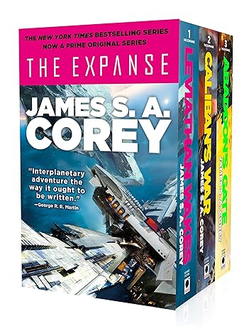 the expanse boxed set leviathan wakes caliban s war and abaddon s gate  james s. a. corey 0316311294,