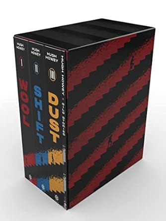 the silo series boxed set wool shift dust and silo stories  hugh howey 0358447828, 978-0358447825