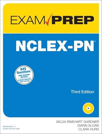 nclex pn exam prep 3rd edition wilda rinehart gardner ,diann sloan ,clara hurd 0789753138, 978-0789753137