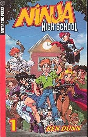 ninja high school pocket manga #1 1st edition ben dunn 1932453083, 978-1932453089