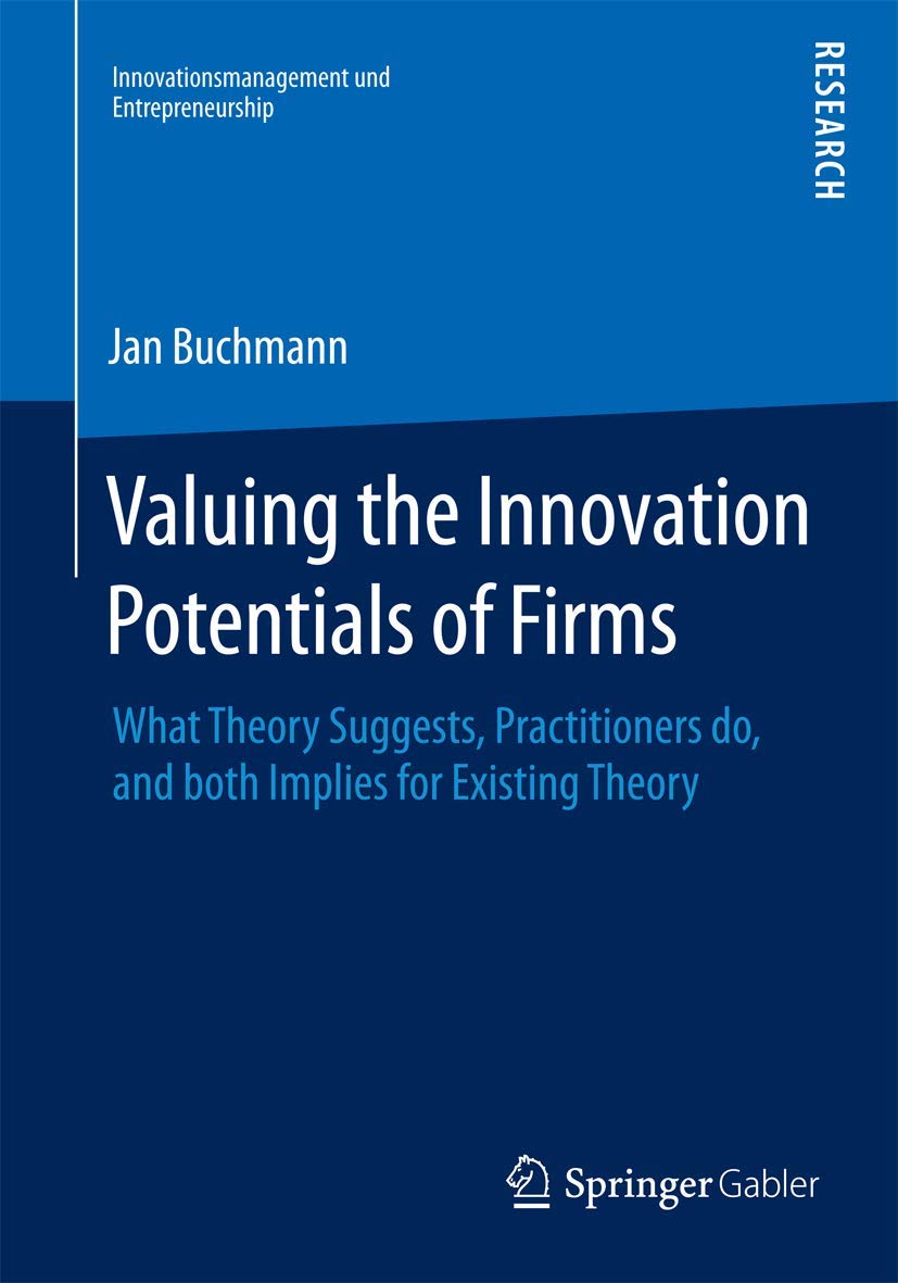 valuing the innovation potentials of firms what theory suggests practitioners do and both implies for