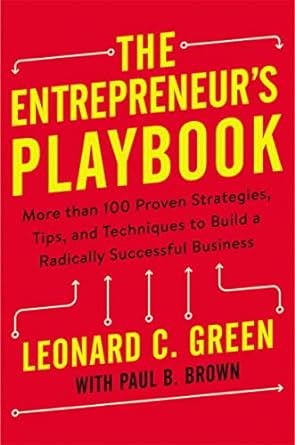 entrepreneur s playbook 1st edition leonard green 1400242738, 978-1400242733