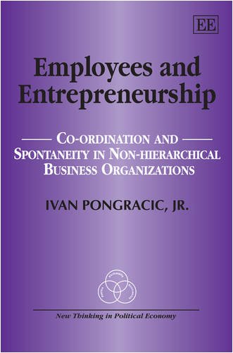 employees and entrepreneurship co ordination and spontaneity in non hierarchial business organizations  ivan