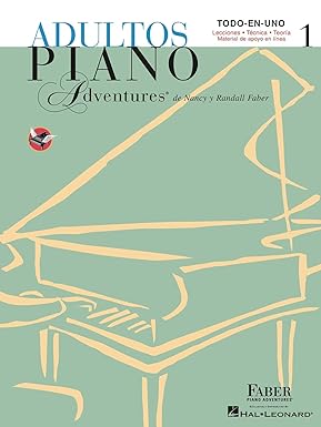 adultos piano adventures libro 1 spanish edition adult piano adventures course book 1 1st edition nancy faber