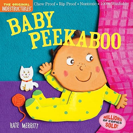 indestructibles baby peekaboo 1st edition amy pixton, kate merritt 0761181814, 978-0761181811