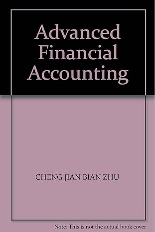 advanced financial accounting 1st edition cheng jian bian zhu 7030159799, 978-7030159793