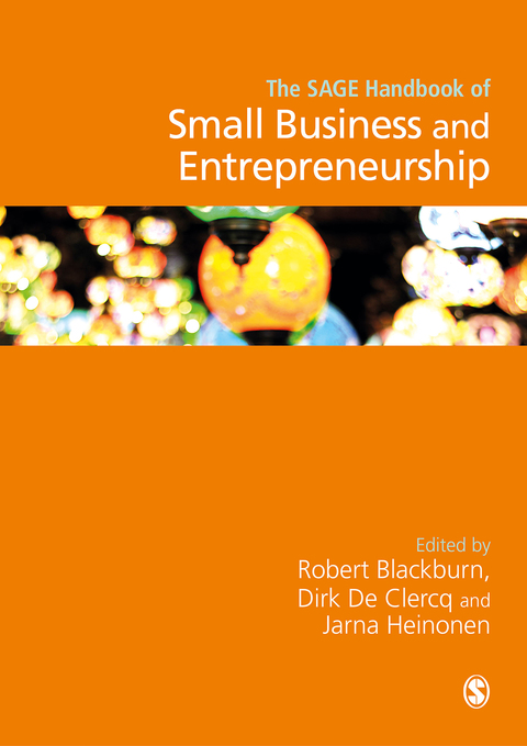 the sage handbook of small business and entrepreneurship 1st edition douglas bors 1473988098, 9781473988095