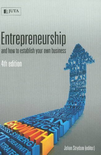 entrepreneurship and how to establish your own business 4th edition strydom, j. w. 0702189200, 9780702189203