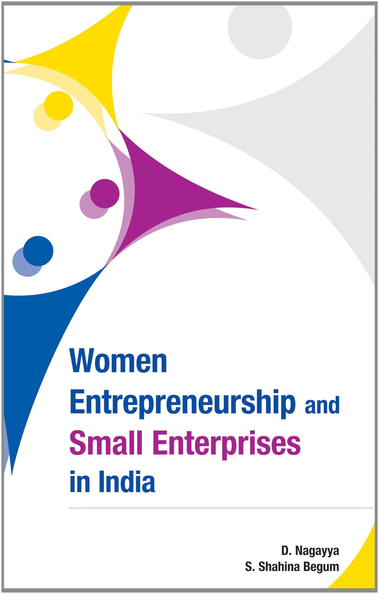 women entrepreneurship and small enterprises in india  nagayya, d., begum, s. shahina 8177083031,