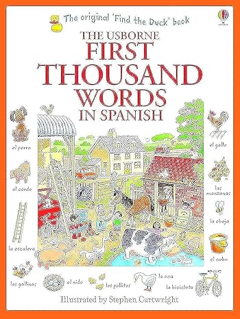 first thousand words in spanish 1st edition h. amery 140958304x, 978-1409583042