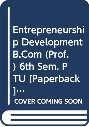 entrepreneurship development b com 6th sem ptu  jagroop singh, marwaha rajesh 9327262379, 9789327262377