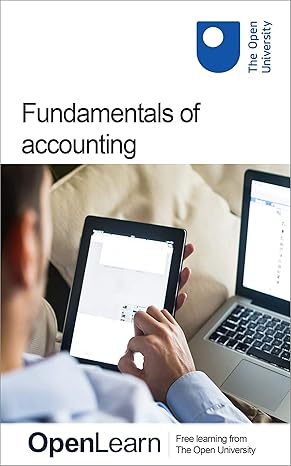 fundamentals of accounting 1st edition the open university b07h99v25c