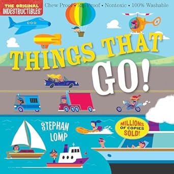 indestructibles things that go 1st edition amy pixton, stephan lomp 0761193626, 978-0761193623