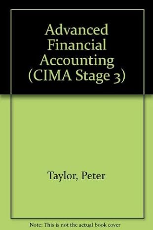 advanced financial accounting 1st edition peter taylor 0750600187, 978-0750600187