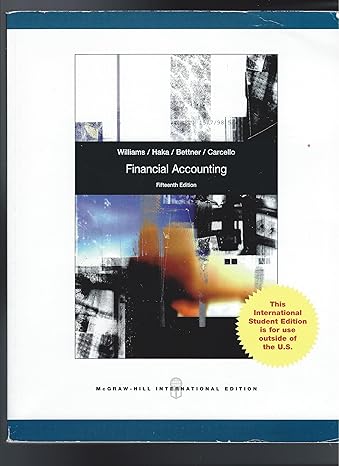 financial accounting 15th revised edition sue haka mark bettner joseph carcello jan williams 0071315918,