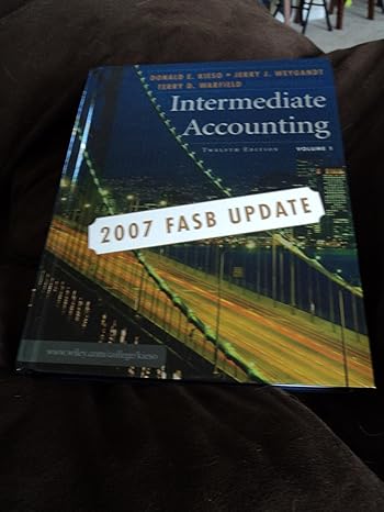 intermediate accounting 12th edition donald e kieso ,jerry j weygandt ,terry d warfield 0471749559,