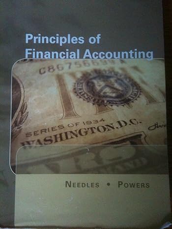 principles of financial accounting 11th edition jr /marian powers belverd e needles 1111466998, 978-1111466992