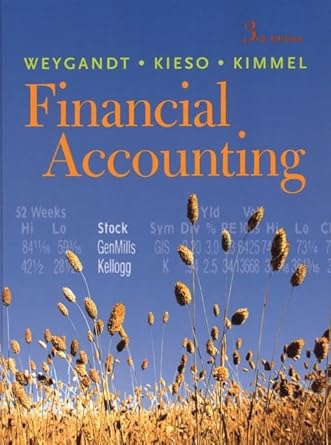 financial accounting 3rd edition jerry j weygandt ,donald e kieso ,paul d kimmel 3211826459, 978-3211826454