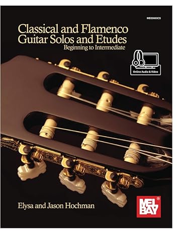 classical and flamenco guitar solos and etudes beginning to intermediate 1st edition elysa hochman ,jason