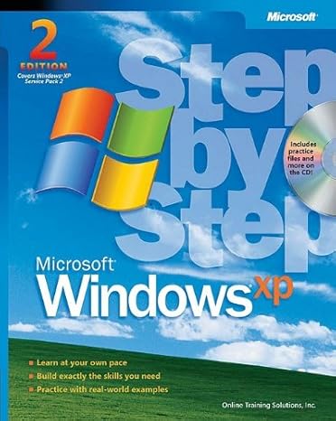 microsoft windows xp step by step 2nd edition online training solutions inc ,joan preppernau 0735621144,