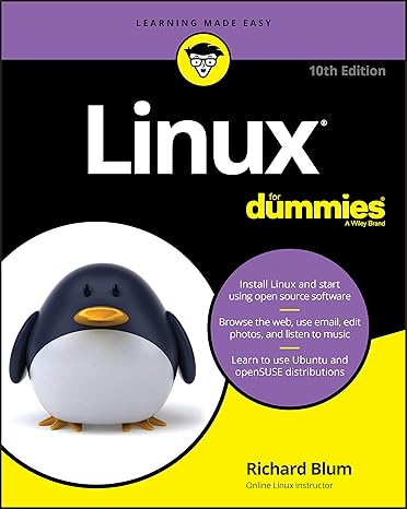 linux for dummies 10th edition richard blum 1119704251, 978-1119704256