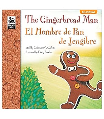 carson dellosa the gingerbread man bilingual edition catherine mccafferty 0769654150, 978-0769654157