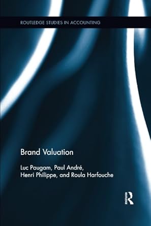 brand valuation 1st edition luc paugam ,paul andre ,henri philippe ,roula harfouche 1138616893, 978-1138616899