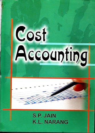 cost accounting 1st edition narang k.l. jain s.p. 8127236802, 978-8127236809