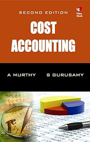 cost accounting 1st edition a murthy 8182092000, 978-8182092006