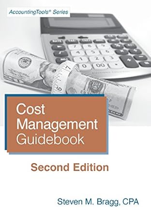 cost management guidebook 2nd edition steven m. bragg 1938910435, 978-1938910432