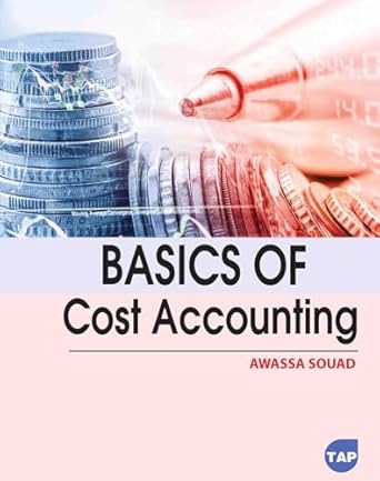 basics of cost accounting 1st edition awassa souad 1774697726, 978-1774697726