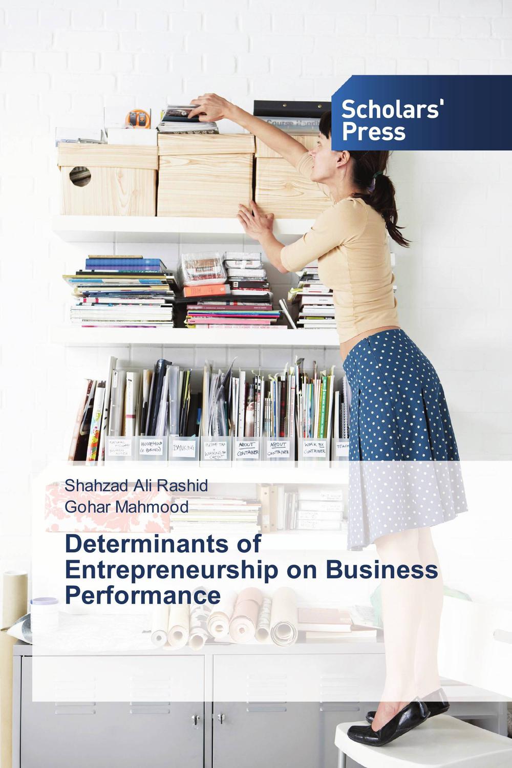 determinants of entrepreneurship on business performance 1st edition ali rashid, shahzad, mahmood, gohar