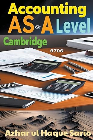 cambridge as and a level accounting 9706  azhar ul haque sario 979-8223285724