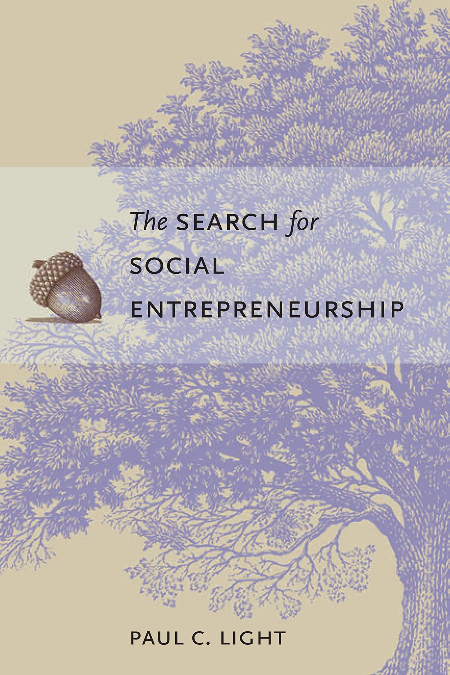 the search for social entrepreneurship  light, paul c. 0815752105, 9780815752103