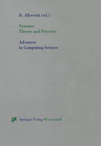 systems theory and practice 1st edition rudolf albrecht 3211832068, 978-3211832066