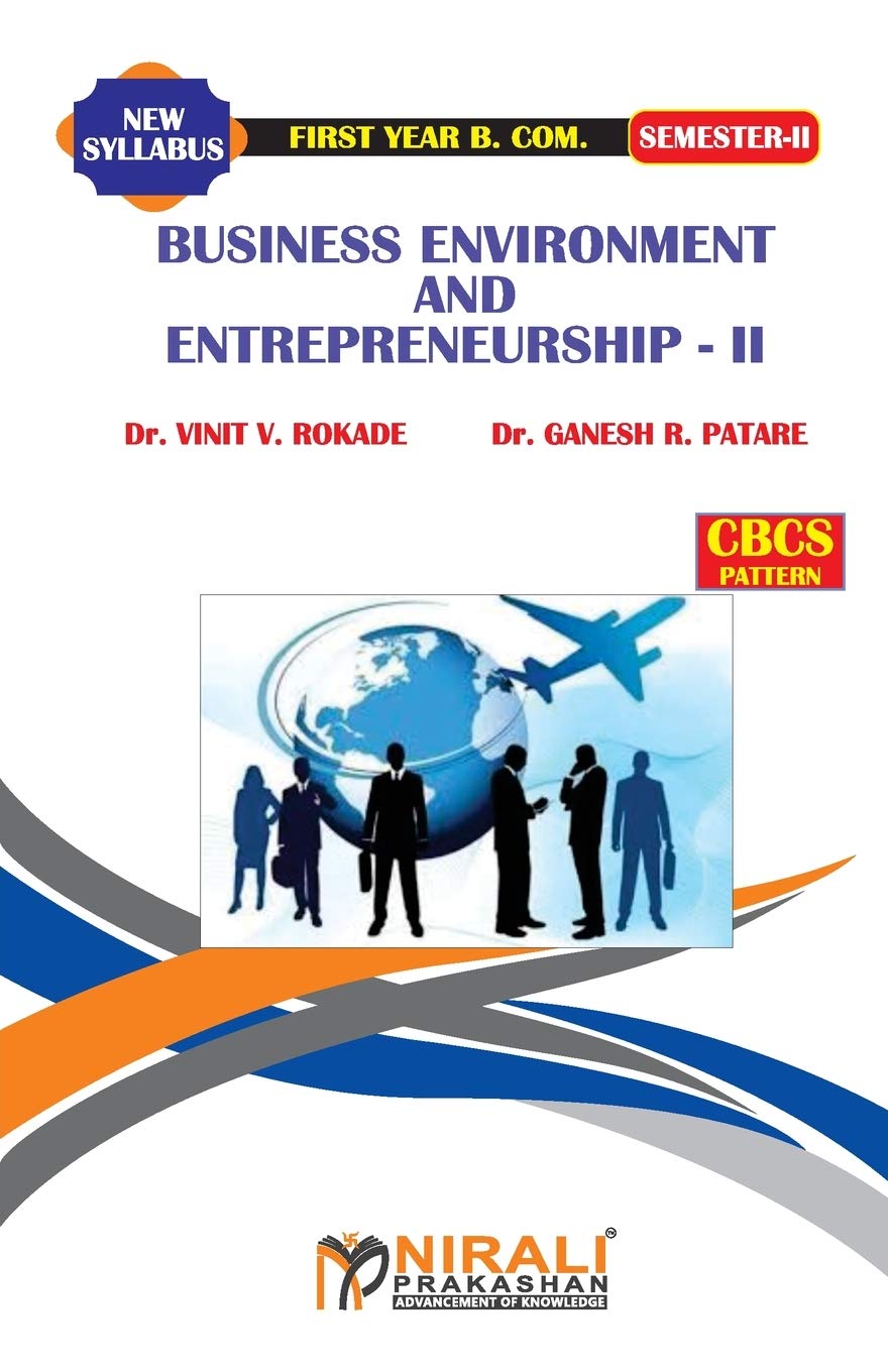 business environment and entrepreneurship ii rokade, dr vinitv 9389686431, 9789389686432