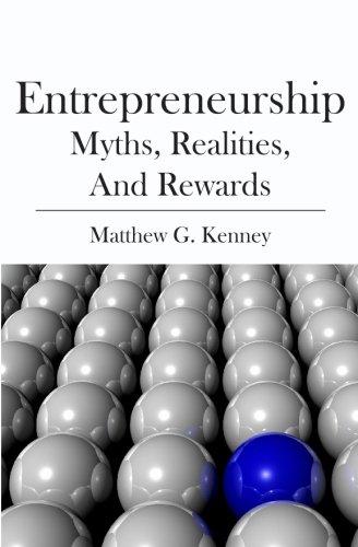 entrepreneurship myths realities and rewards  kenney, matthew g. 1419667912, 9781419667916