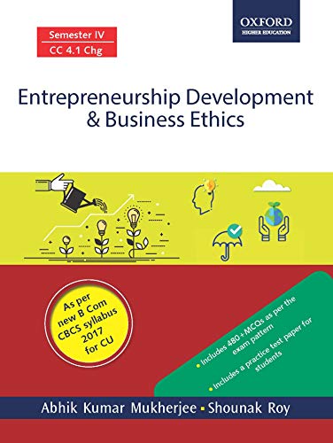 entrepreneurship development and business ethics  abhik mukherjee 0199494460, 9780199494460