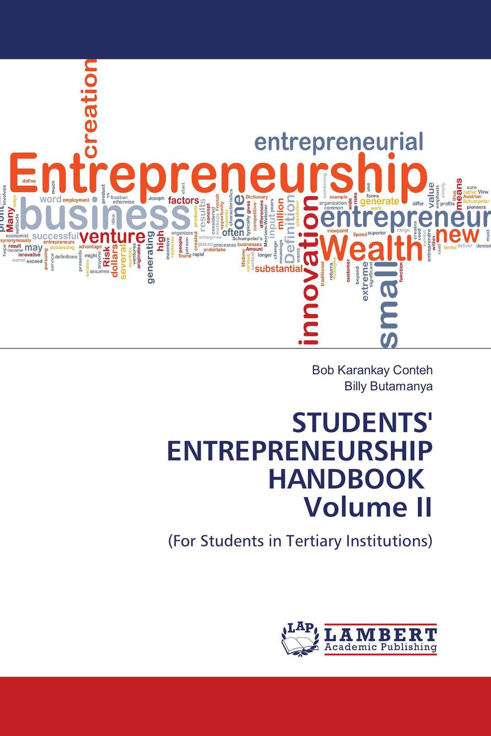 students entrepreneurship handbook volume ii 1st edition conteh, bob karankay 3330013338, 9783330013339