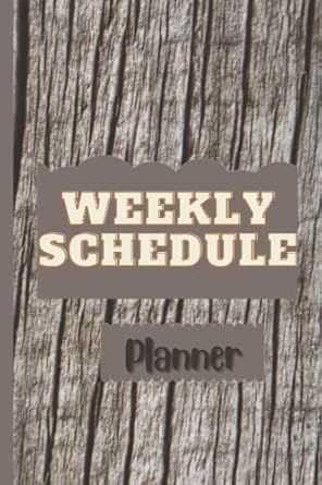 weekly schedule planner 1st edition roselyna elissen b09lzxwt92, 979-8768520045